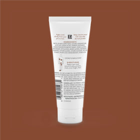 Native deodorant cream open with scooped texture, showing smooth spreadable consistency