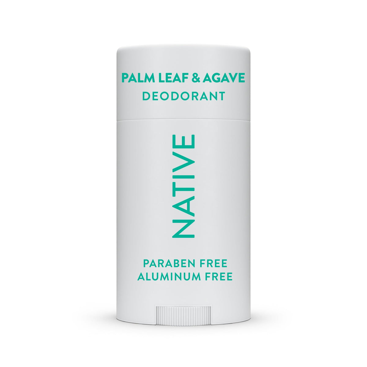 Native deodorant front packaging showing agave scent and clean formula benefit