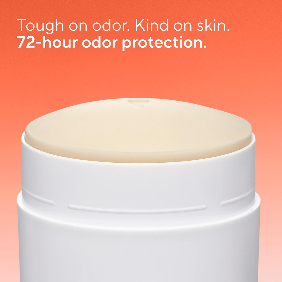 Native deodorant stick extended from tube highlighting easy twist-up use