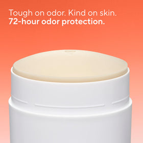 Native deodorant stick extended from tube highlighting easy twist-up use