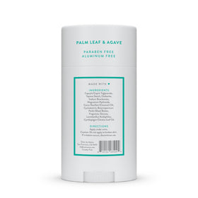 Native deodorant open cap showing label and ingredient clarity for informed shoppers