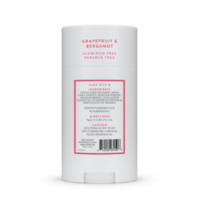 Native deodorant in travel pouch for convenient odor protection