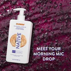 Native label and pump close-up highlighting branding and easy dispense for convenience