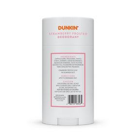 Native Dunkin deodorant on bathroom shelf suggesting everyday clean routine