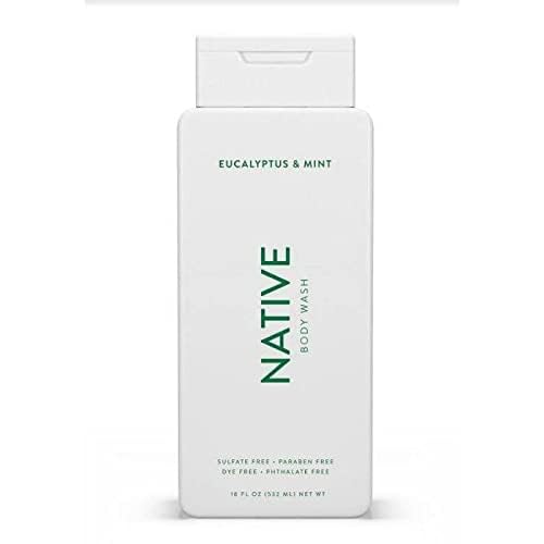 Native eucalyptus and mint foamy lather close-up illustrating gentle hydrating texture
