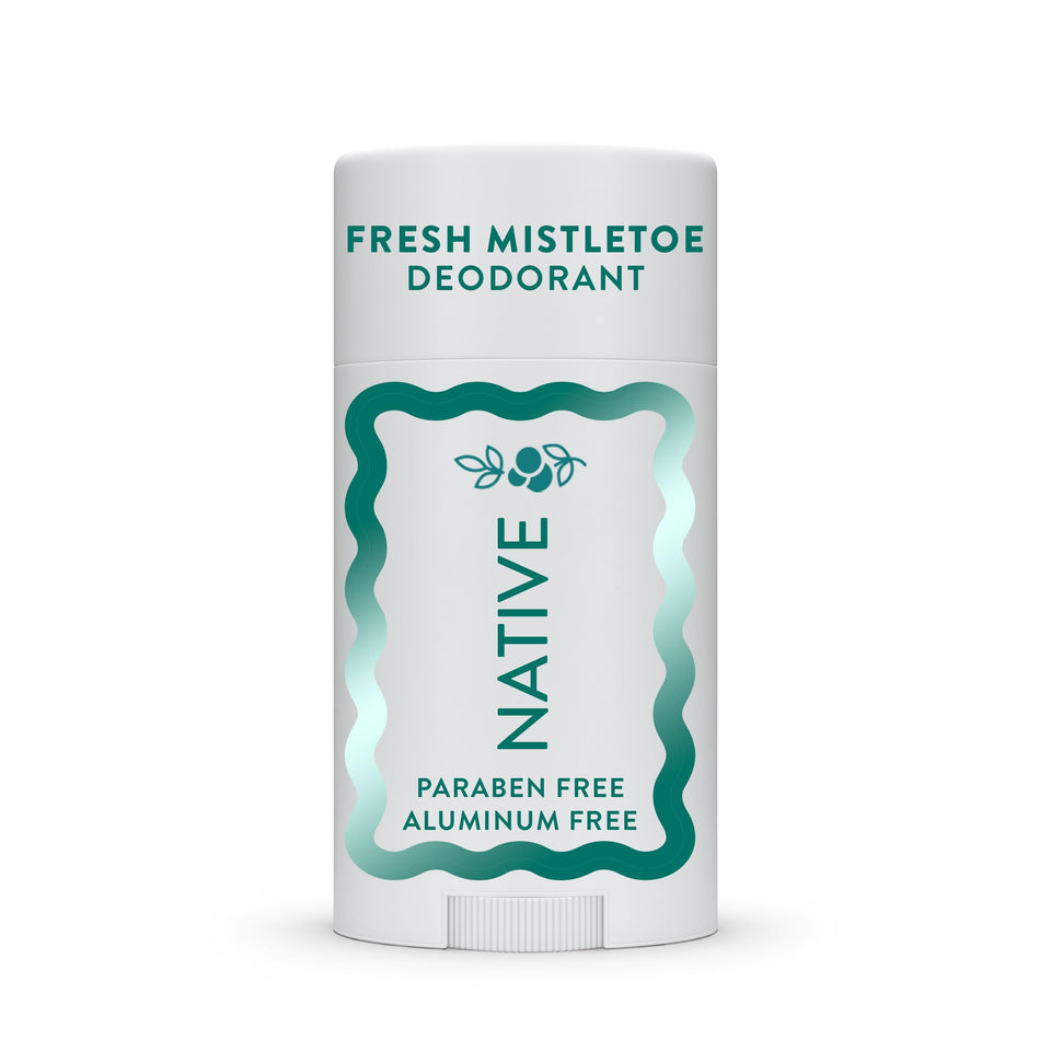 Native Fresh Mistletoe front packaging showing festive label and easy-grip stick