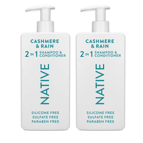 Native front bottle view showing product and clean design benefits