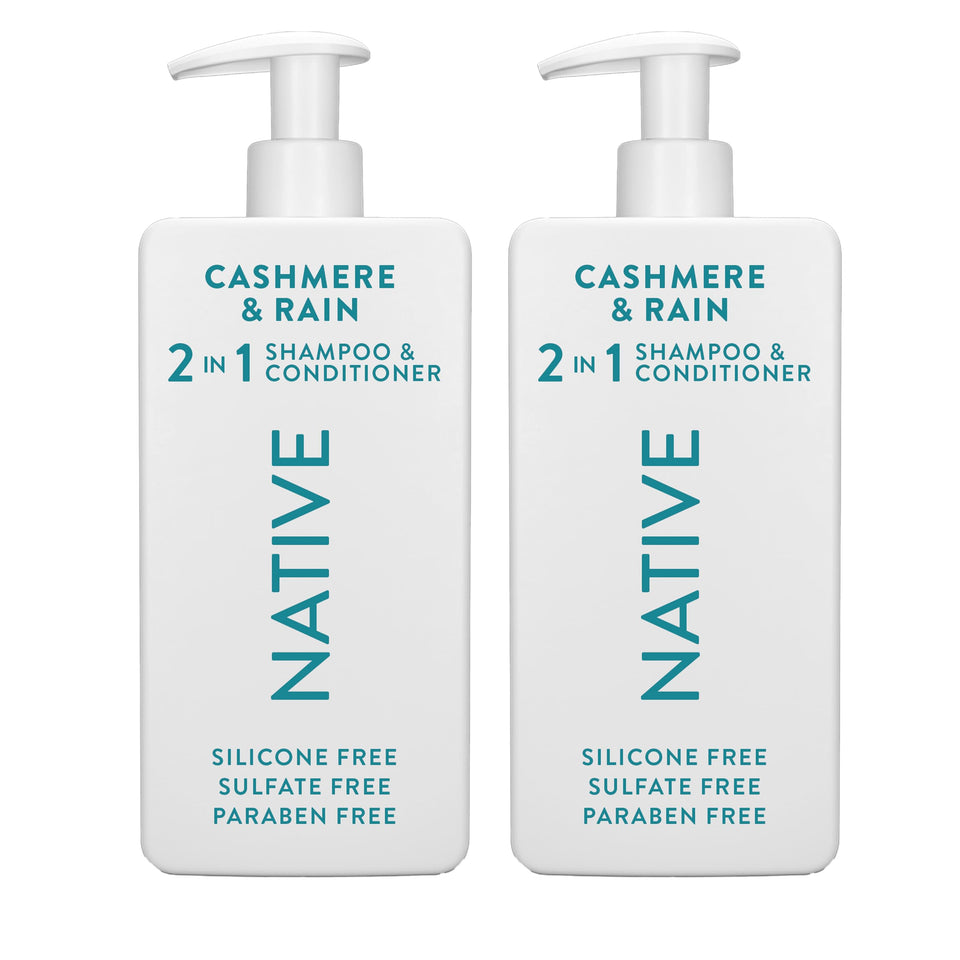Native front bottle view showing product and clean design benefits