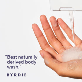 Native gel texture close-up showing lightweight, non-greasy lather