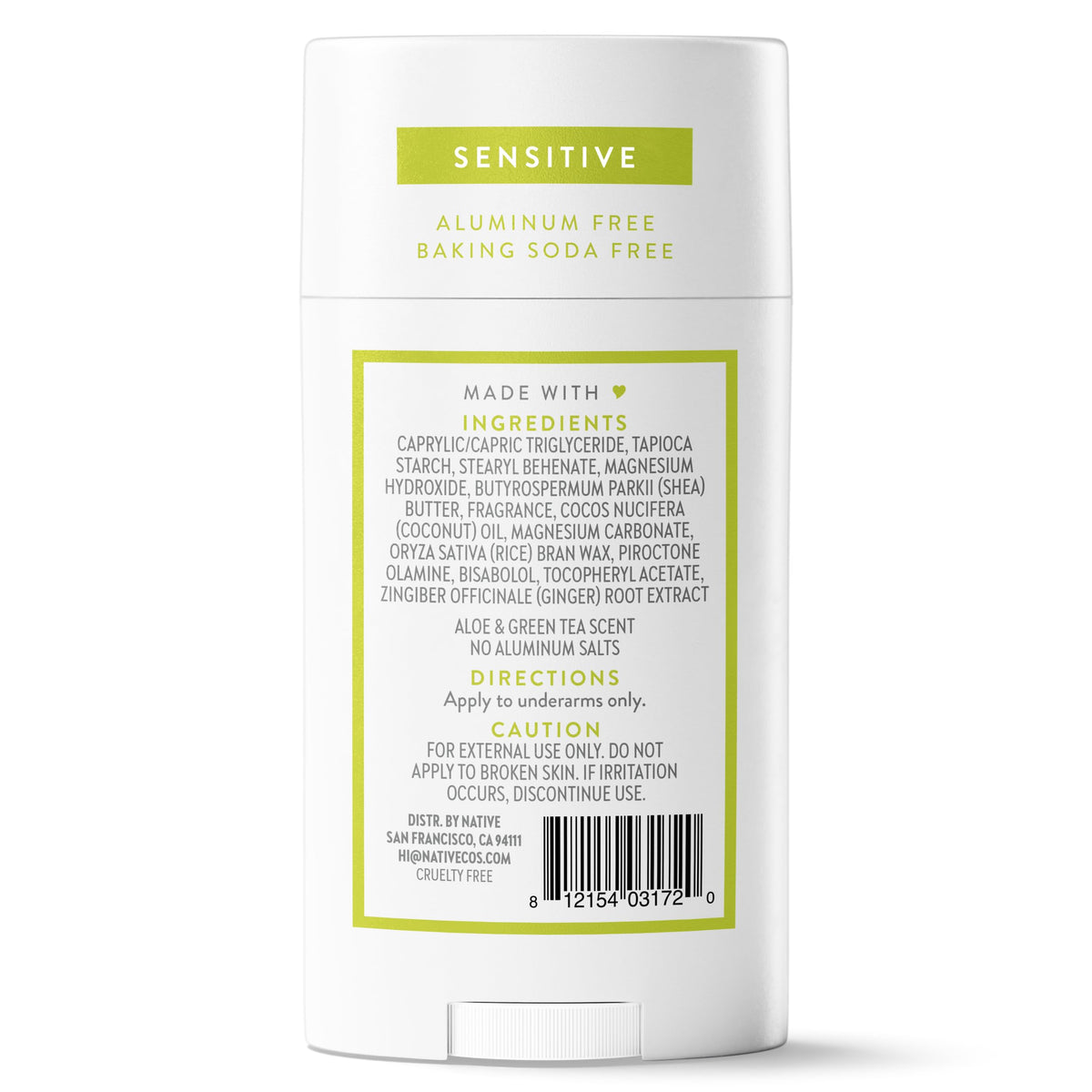 Native product on bathroom shelf in lifestyle setting, suggests daily routine fit