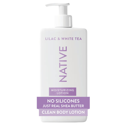 Native front pump bottle showing packaging and scent for easy use