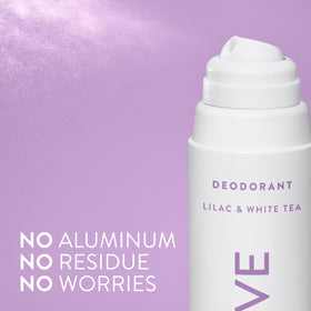 Native bottle styled on bathroom vanity suggesting daily routine freshness
