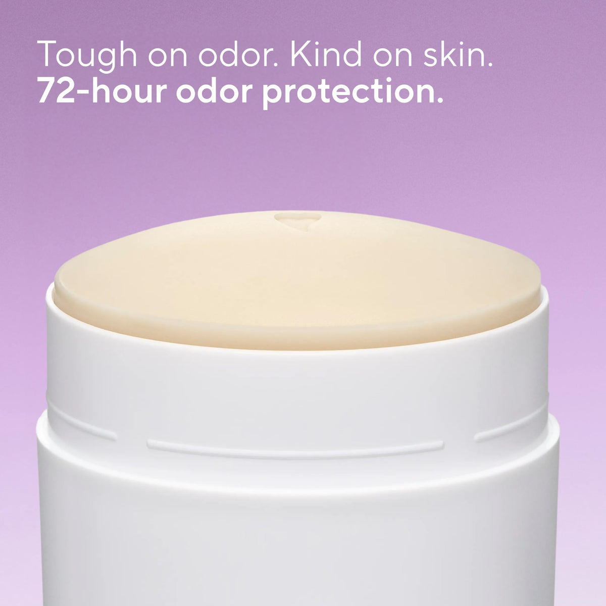 Close-up texture of Native stick highlighting creamy non-greasy finish