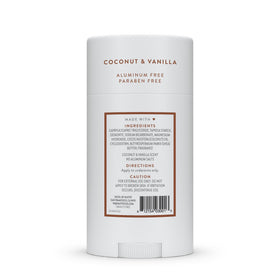 Native packaging badges highlighting vegan and cruelty-free benefit