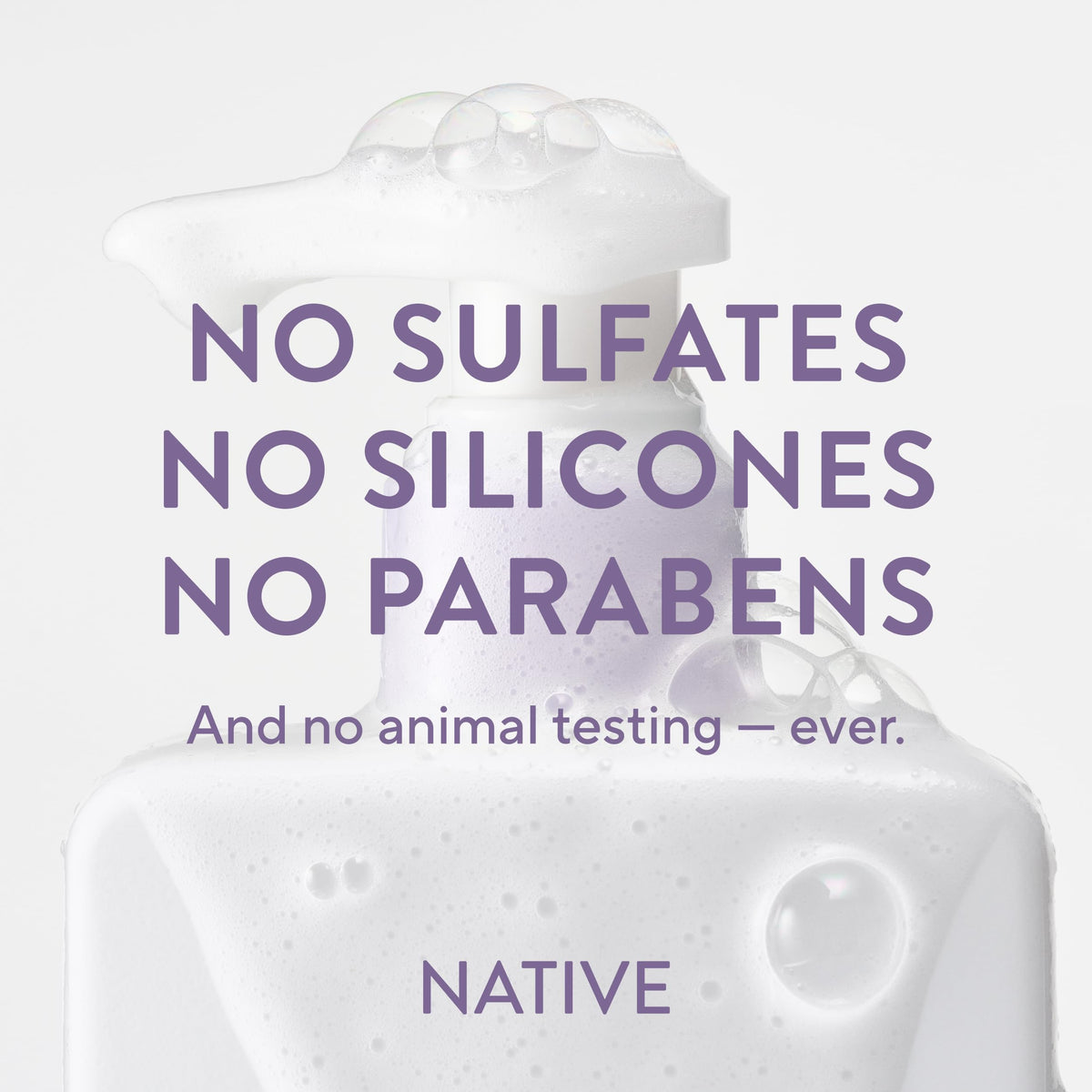 Native shampoo paired with Scalp Refreshing Conditioner showing compatible routine benefit