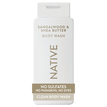 Native front packaging showing 18 oz bottle and calming scent benefits