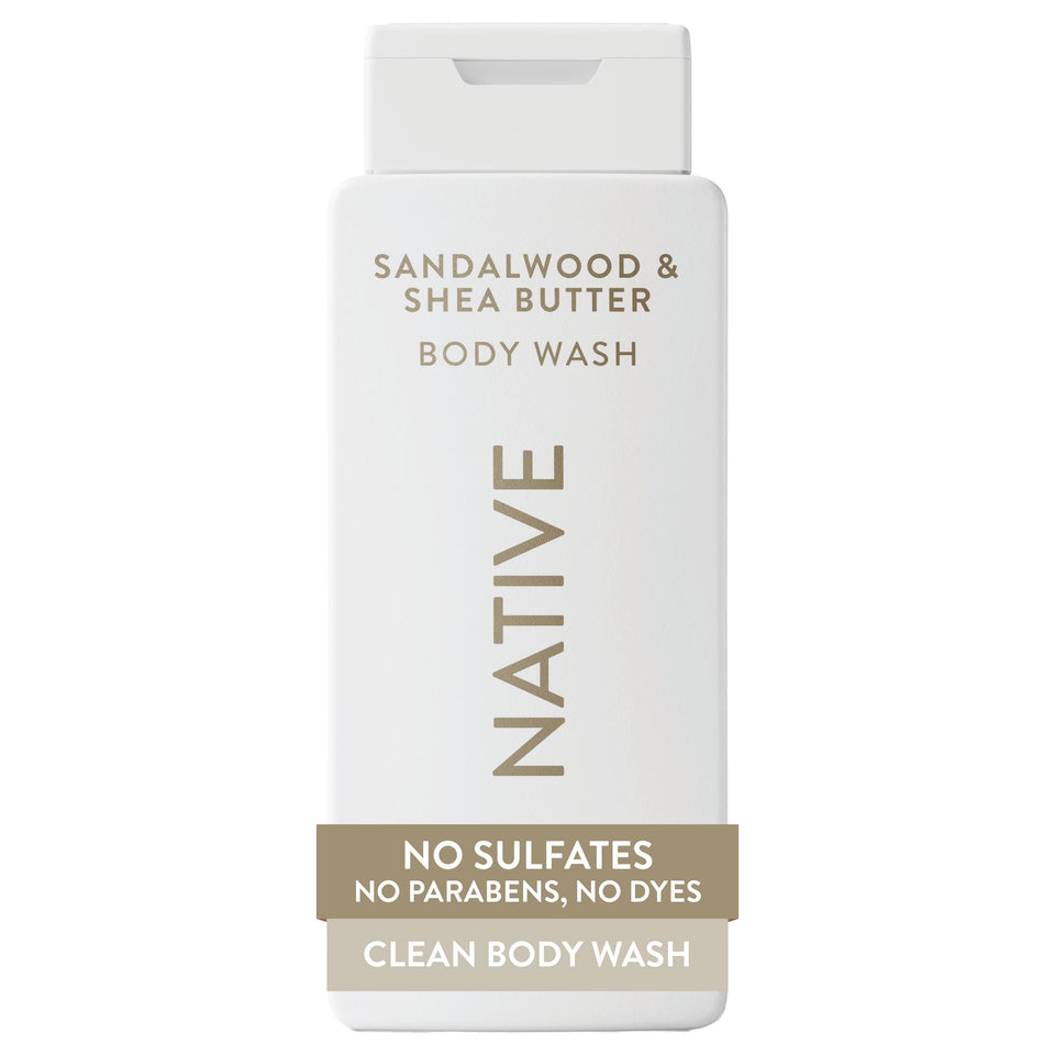 Native front packaging showing 18 oz bottle and calming scent benefits