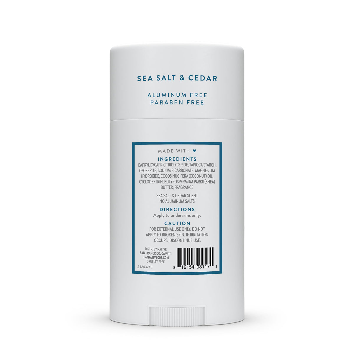 Native lifestyle image evoking cedar and sea salt scent for energizing freshness