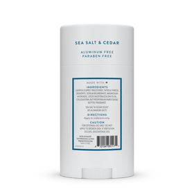 Native lifestyle image evoking cedar and sea salt scent for energizing freshness