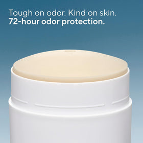 Native stick in hand applying to underarm for quick confident odor control