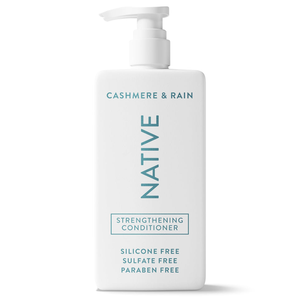 Native front packaging showing bottle and clean design for clarity