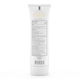 Native sunscreen tube on recycled backdrop, Native aligns with eco-conscious choices
