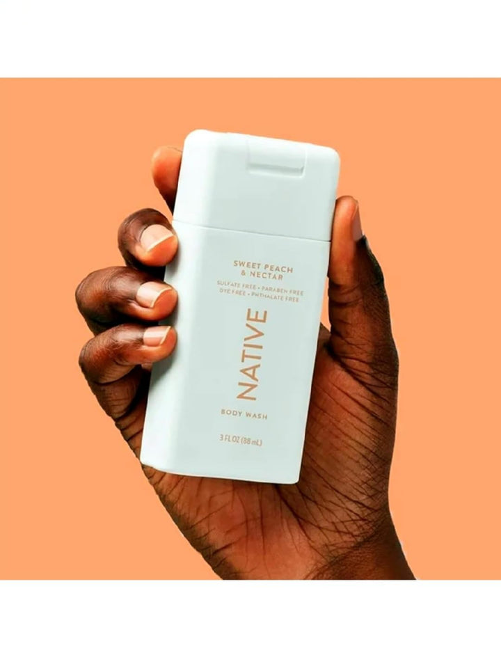 Native two-pack front packaging showing travel size and fragrance benefit