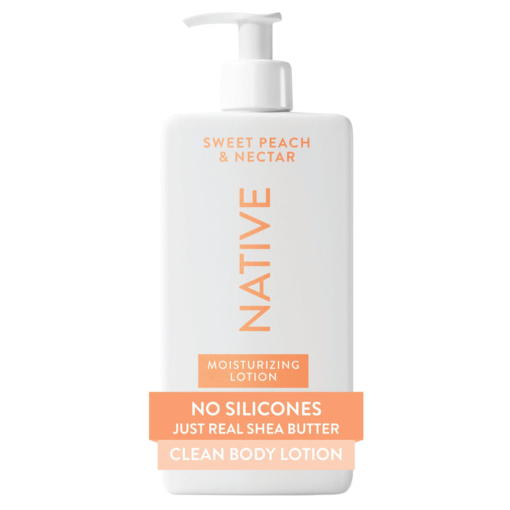 Native front pump bottle showing packaging and usage convenience