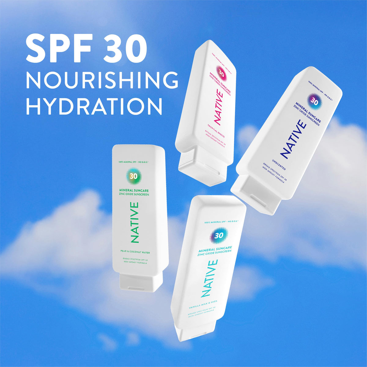 Native 7 oz bottle in travel kit, compact size for vacations and day trips