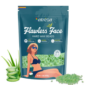 Natreza aloe vera close-up emphasizing soothing ingredient for calmer skin