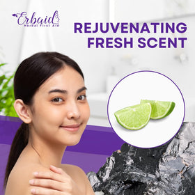 Natrulo used as face wash demonstrating gentle cleansing benefit