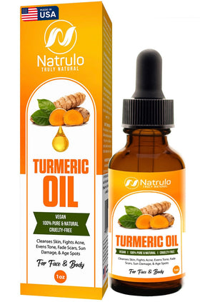 Natrulo front packaging showing bottle and branding promoting natural brightening