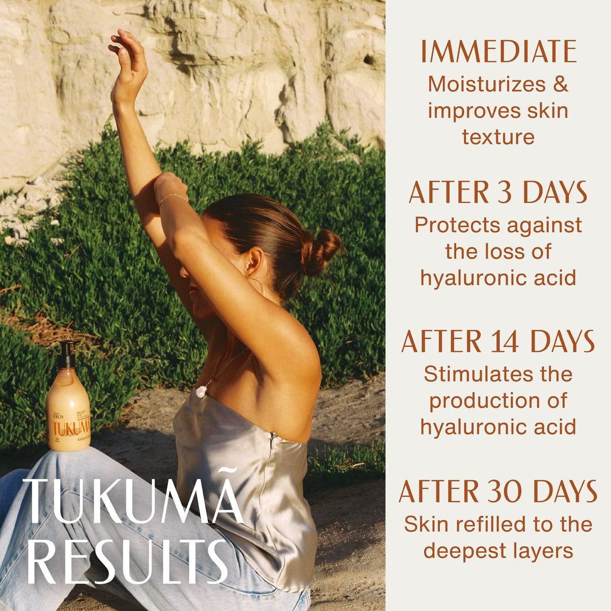 natura ingredient tukuma butter visual emphasizing natural bioactive boost