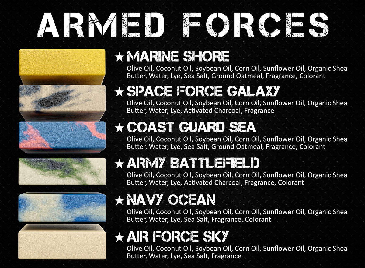 NATURAL AMERICAN soldier label and ingredients list shows natural components and transparency