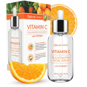 Natural Chemist front packaging showing bottle and box, clear benefits