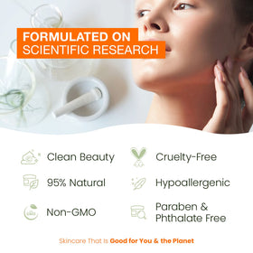 Natural Chemist product styled on bathroom shelf, routine-ready benefit