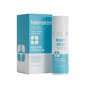 Natural Outcome front packaging showing 1.7 oz bottle and matte finish benefit