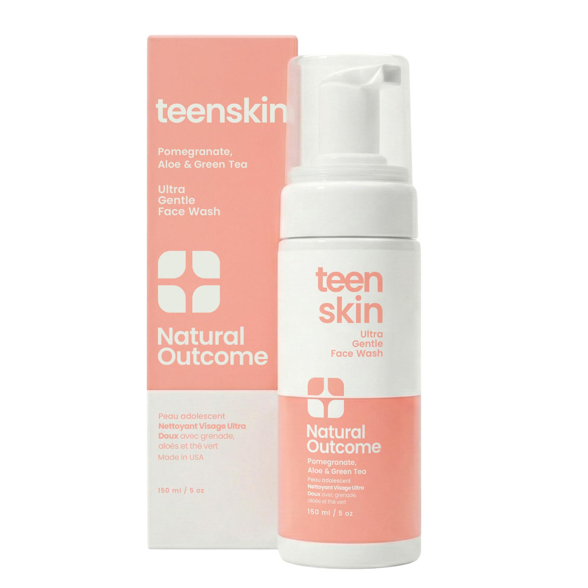 Natural Outcome front packaging showing clean label and 5 oz size benefit