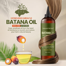 Natural Riches nozzle close-up for precise application to scalp and hair