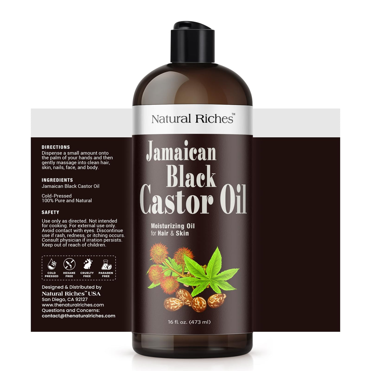 Natural Riches massaged into cuticles to hydrate and strengthen nails