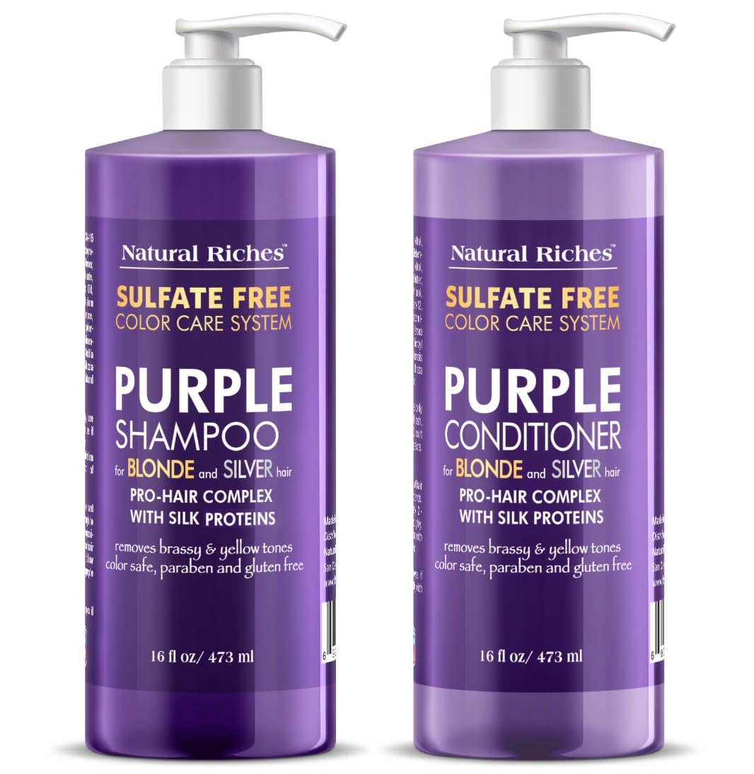 Natural Riches front packaging showing bottles and label benefits