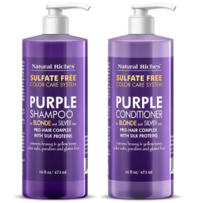 Natural Riches front packaging showing bottles and label benefits