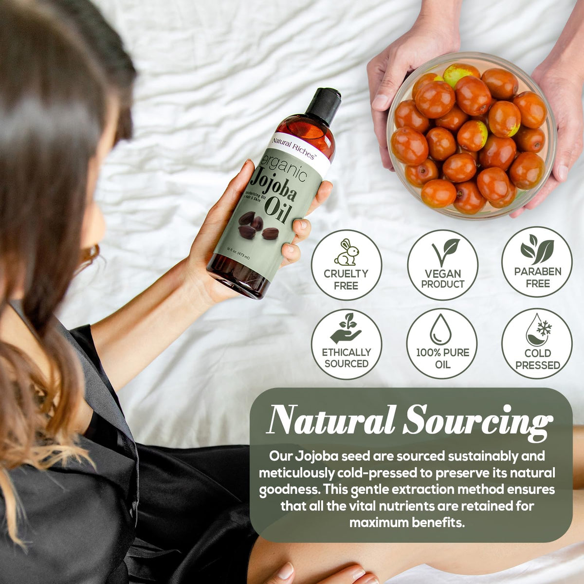 Natural Riches used in DIY blend bottles showing mixing versatility