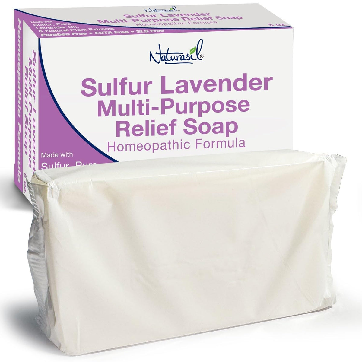 Naturasil ingredient panel showing sulfur concentration and extracts
