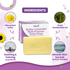 Naturasil lather in hand demonstrating gentle cleansing action