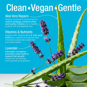 Naturaz aloe and lavender close-up highlighting soothing hydration benefits