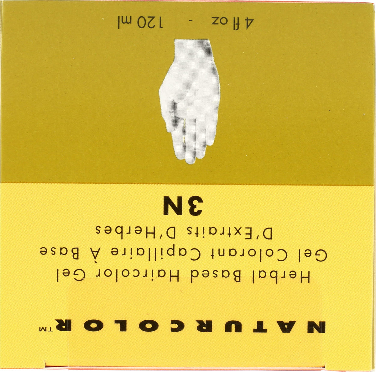 naturcolor Cola 3N hair swatches showing realistic color result benefit