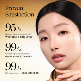 Nature Republic applying cream to cheek for hydration and smoothing