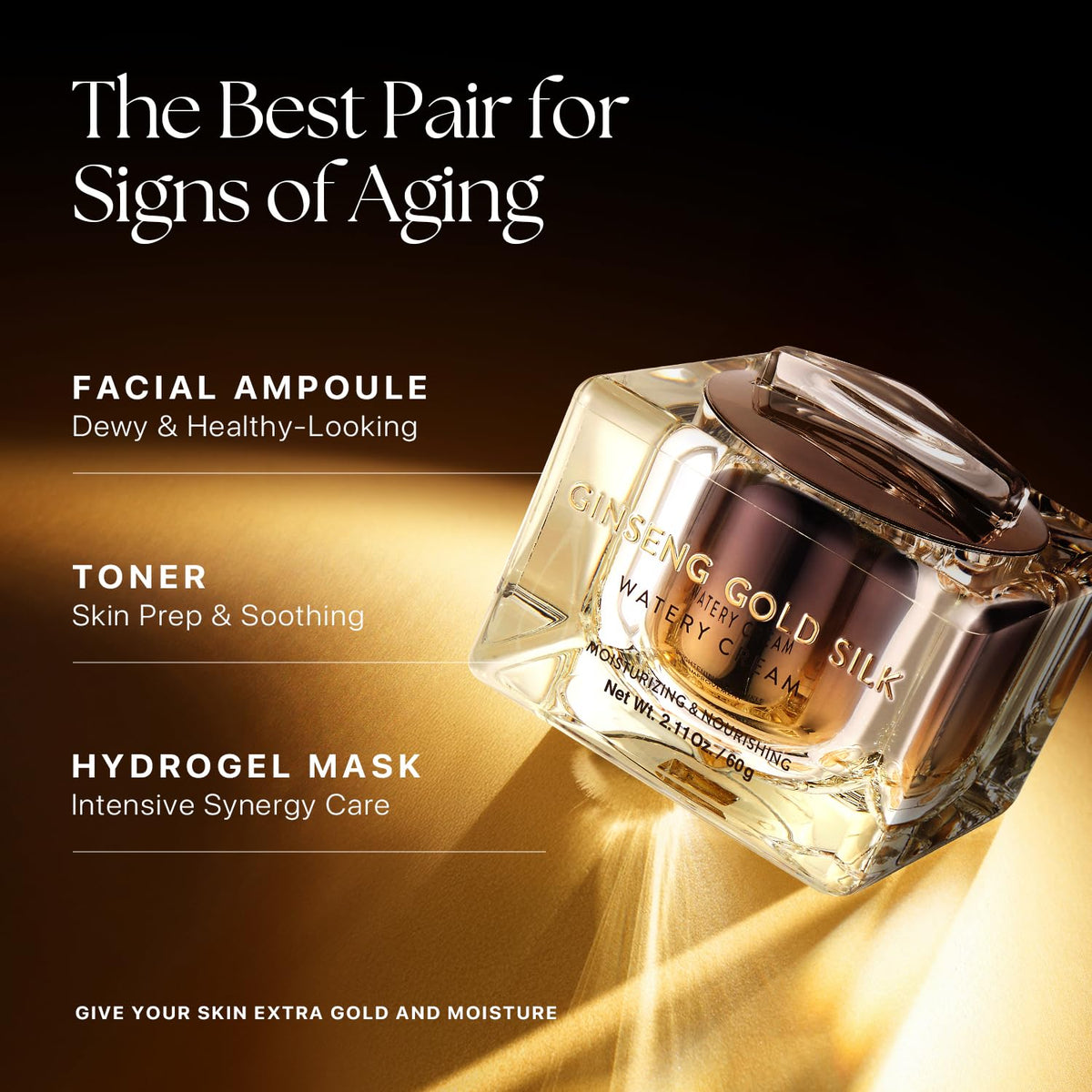 Nature Republic arranged key ingredients including ginseng and silk