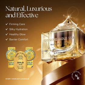 Nature Republic close-up of creamy watery texture for fast absorption